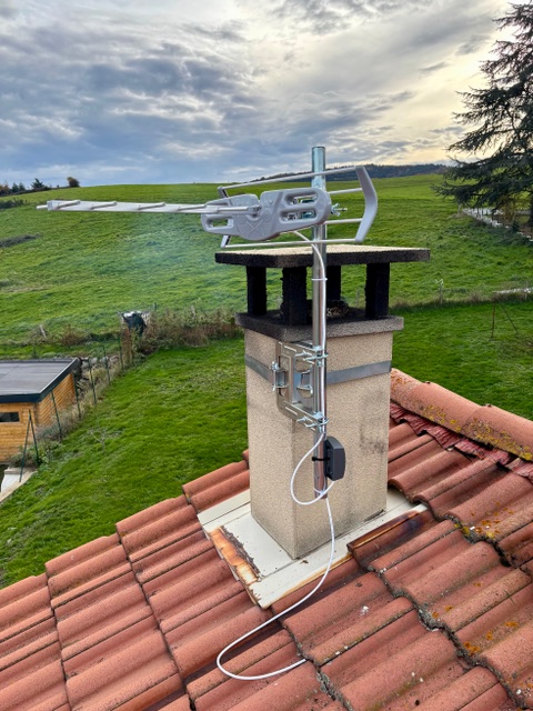 après installation antenne