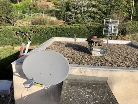 Installation internet par satellite NORDNET
